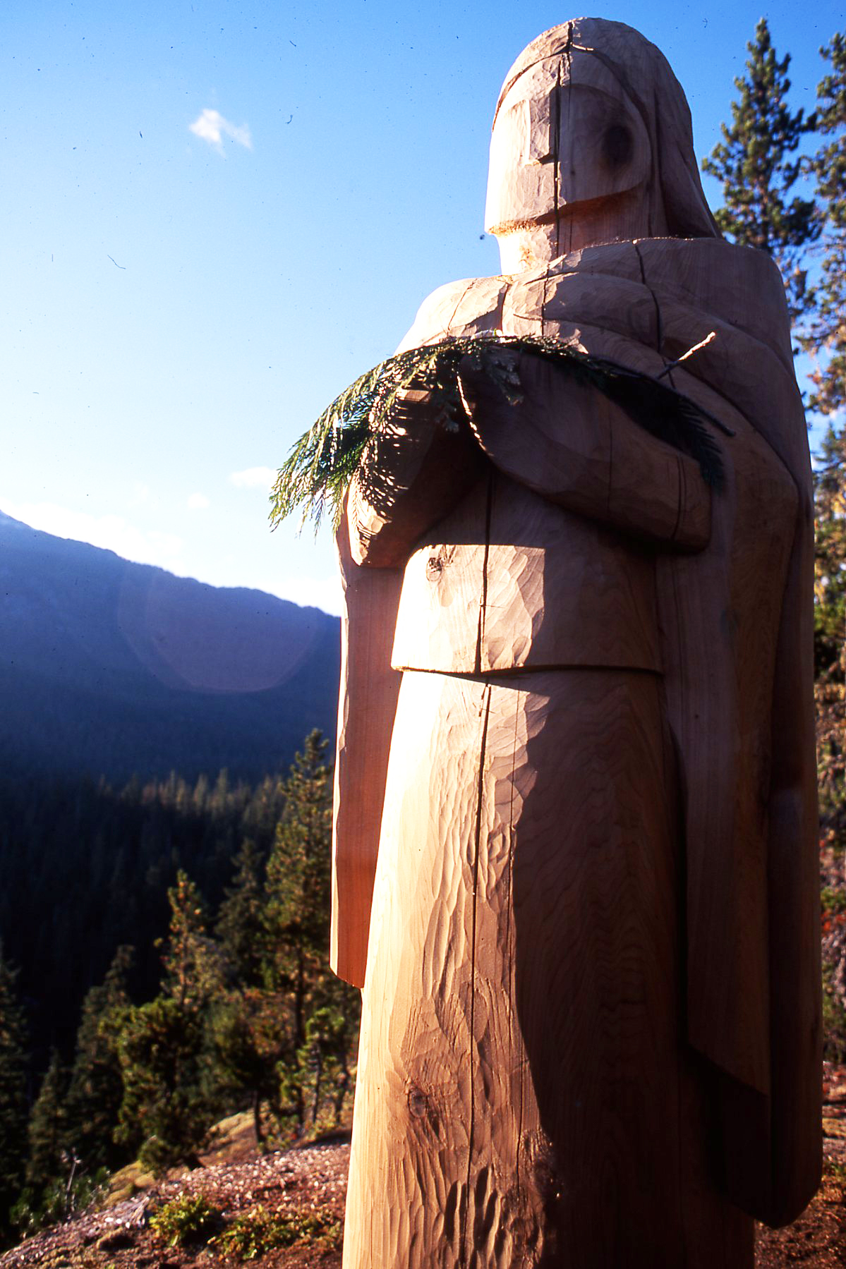 Photo: Cedar woman watches over Squamish Nation Wild Spirit Places (WC files).
