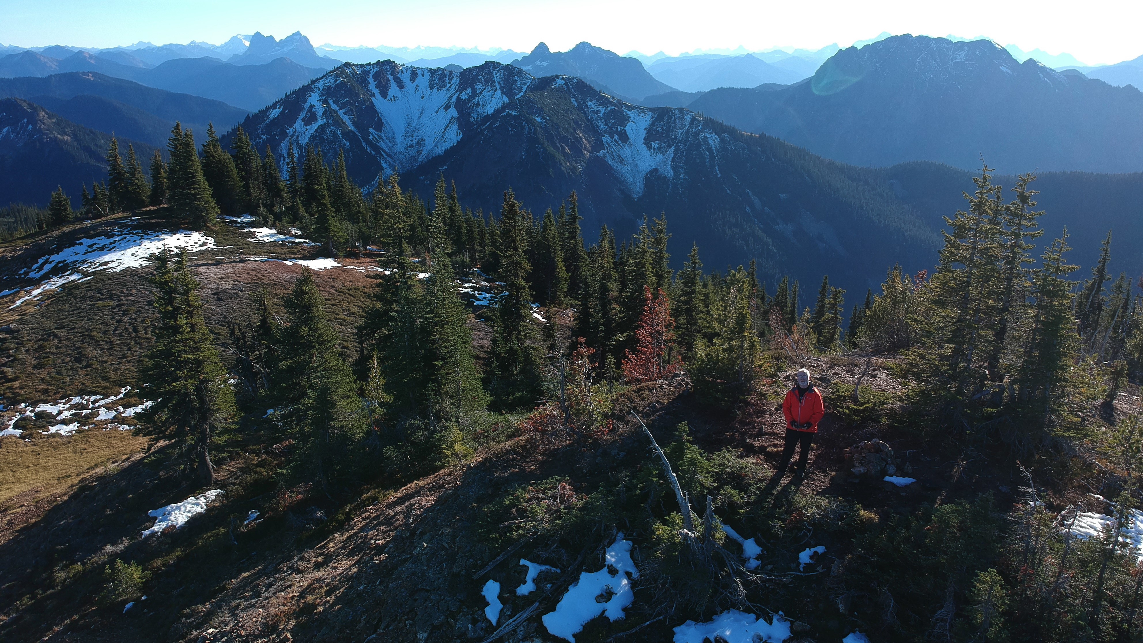 Skagit Donut Hole from Silver Daisy Peak, British Columbia, Canada