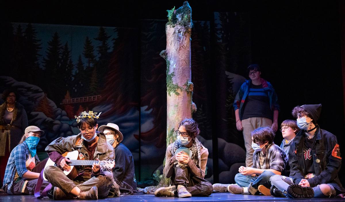 Cowritten and performed by actors between the ages of 13 and 20, Uprooted delves into how the characters feel about a pipeline project on traditional Indigenous territory. EMILY COOPER
