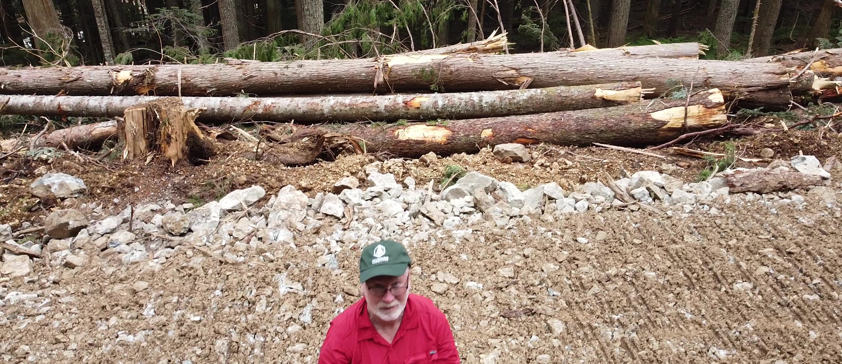 Joe Foy on a logging road in the Fraser Valley | Photo: Joe Foy