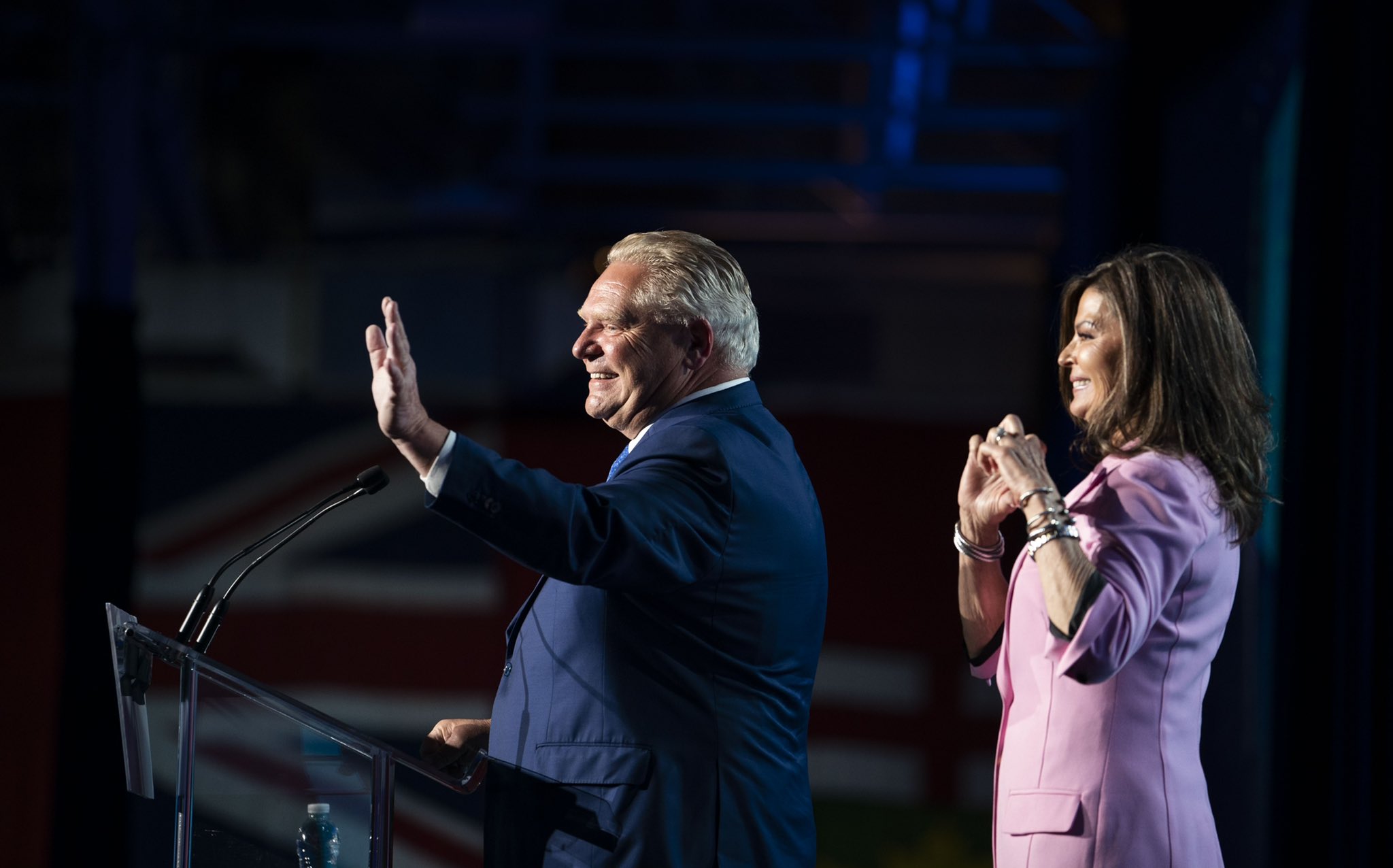 Premier Doug Ford on election night