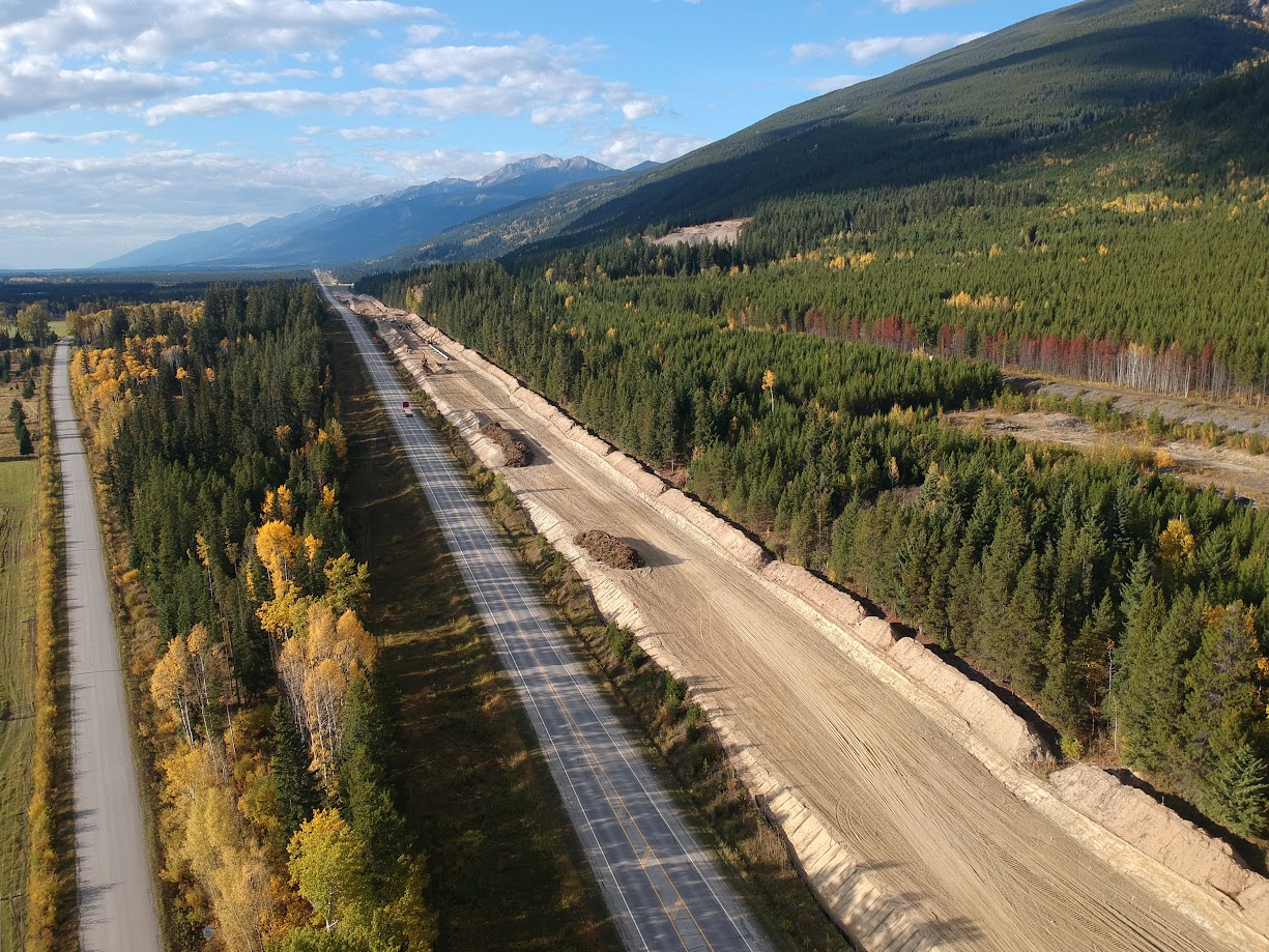 Trans Mountain Pipeline Construction