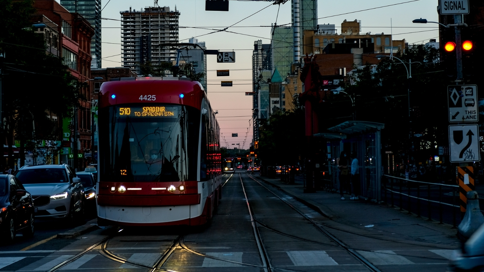 electric streetcar