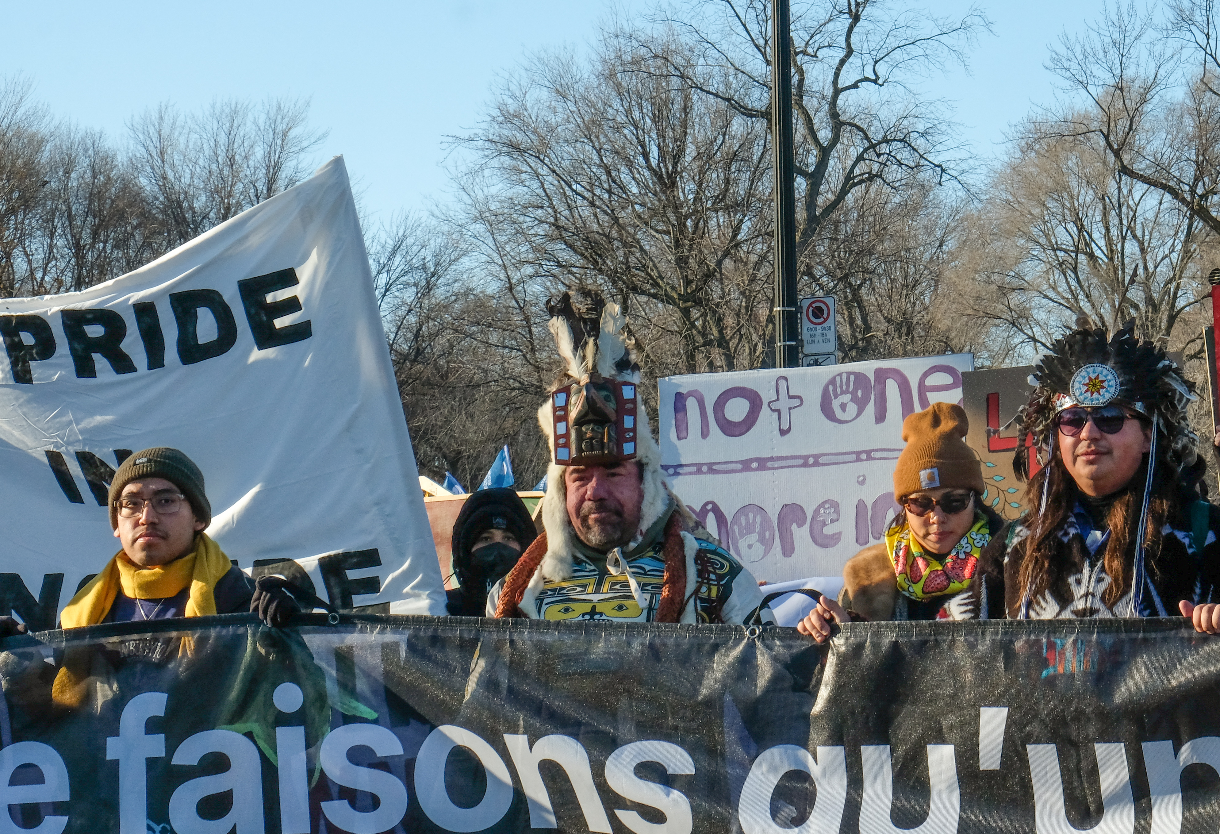 Chief David Knox at COP15 (Alex Tsui)