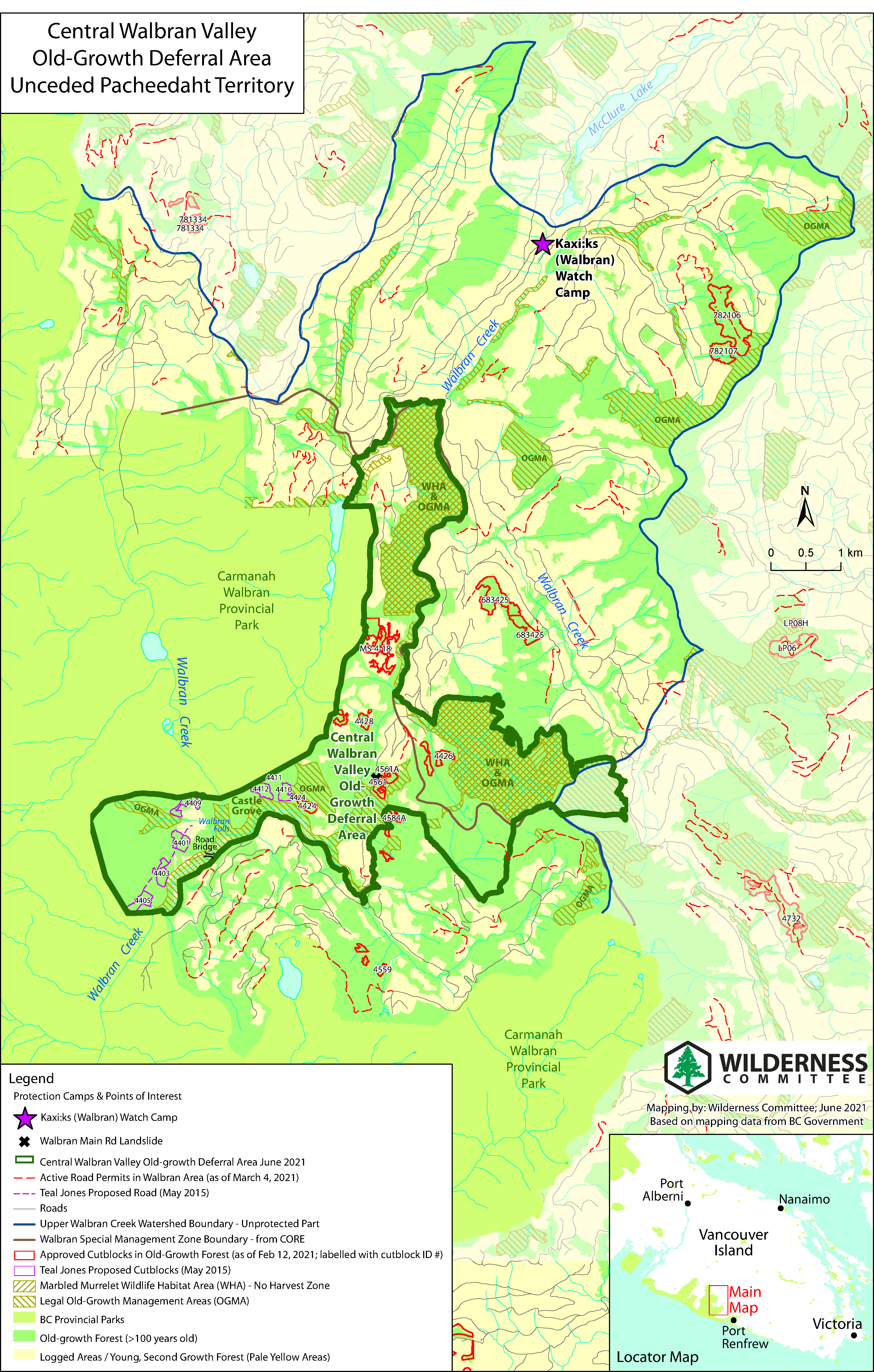 Central Walbran Valley Old-growth Deferral Area