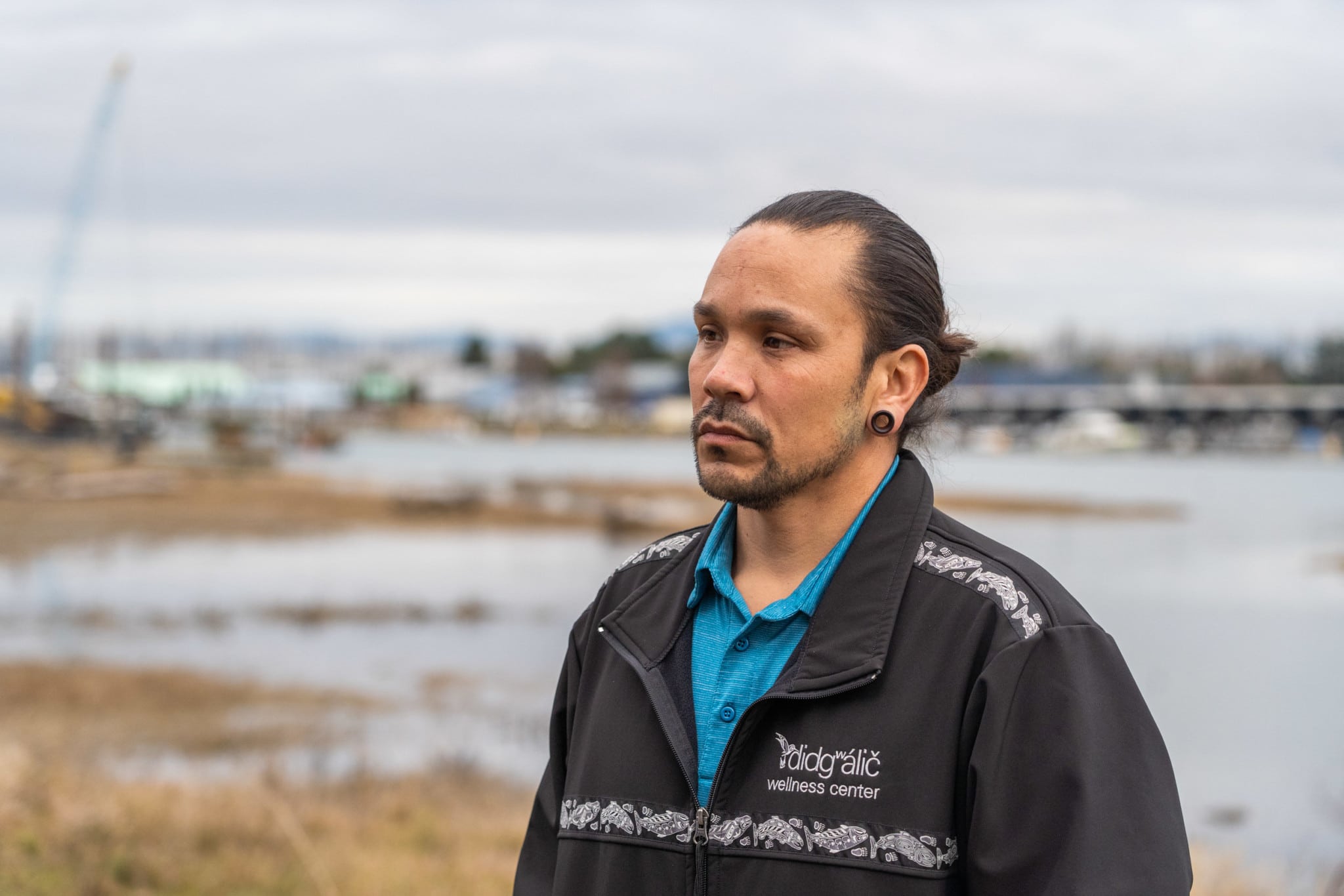 Elected Senator Joseph Williams of the Swinomish Indian Tribal Community. Photo: Fernando Lessa / The Narwhal