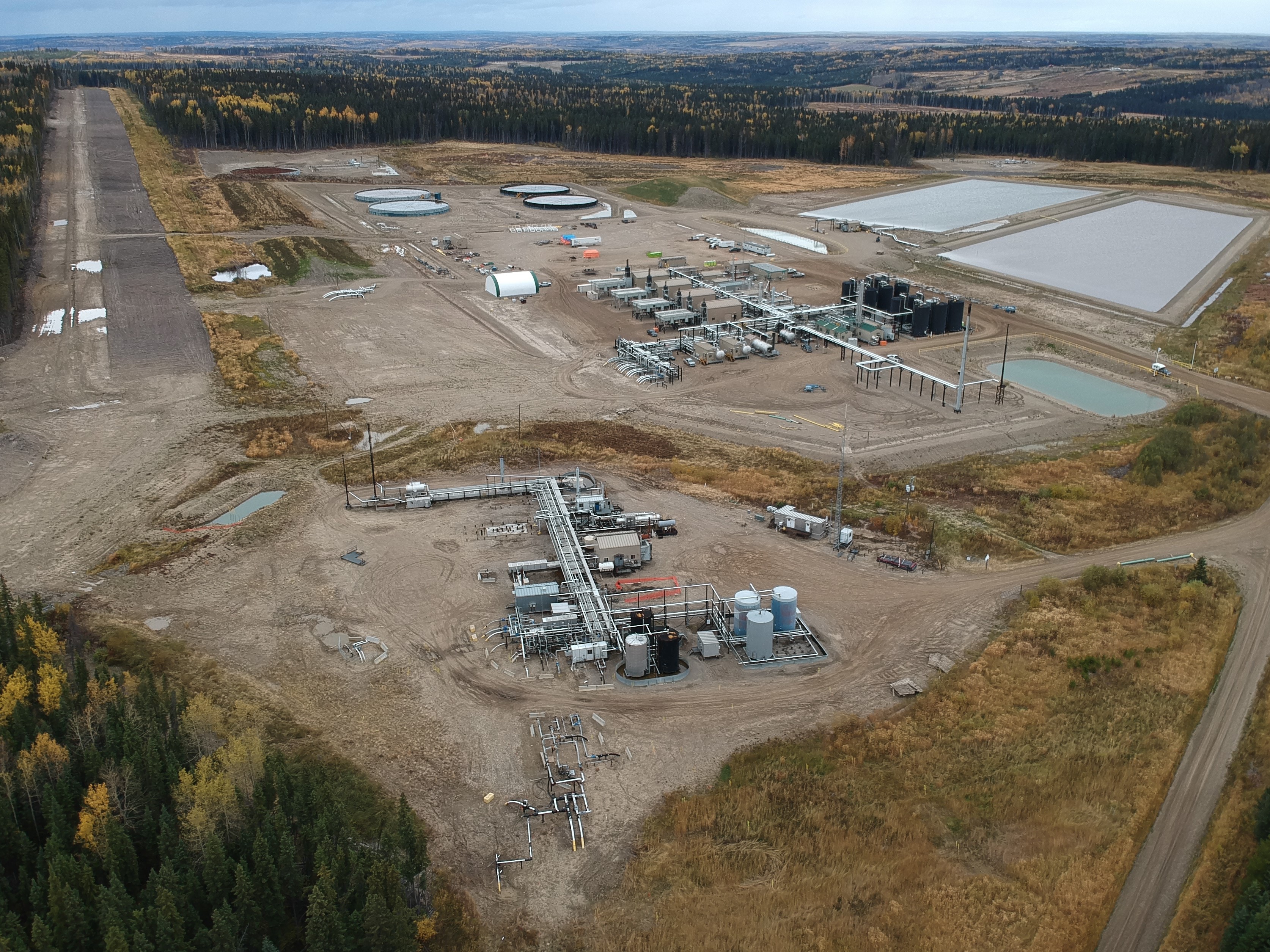 Kelt Exploration Ltd. Inga Compressor Station near Wonowon, B.C.