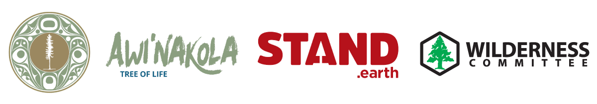 This image shows the logos of Friends of Nuchatlaht alliance.