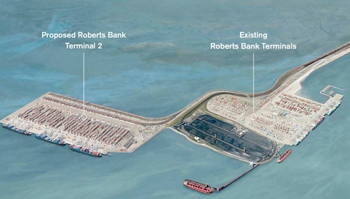 T2 would provide 2.4 million TEUs (20-foot equivalent units) of additional container capacity annually