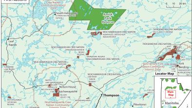 A map of the Amisk Park Region area (Eric Reder)