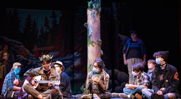Cowritten and performed by actors between the ages of 13 and 20, Uprooted delves into how the characters feel about a pipeline project on traditional Indigenous territory. EMILY COOPER