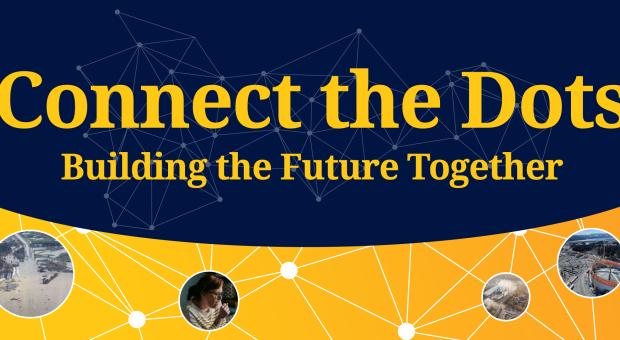 connect the dots banner.