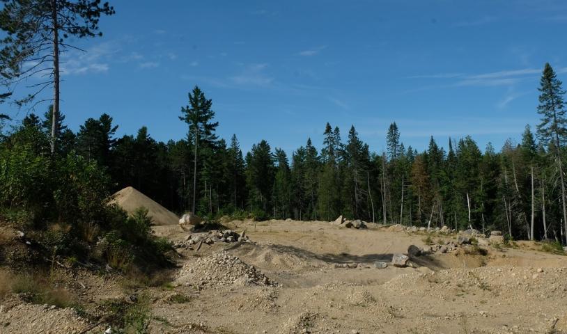 Gravel mining is the pits