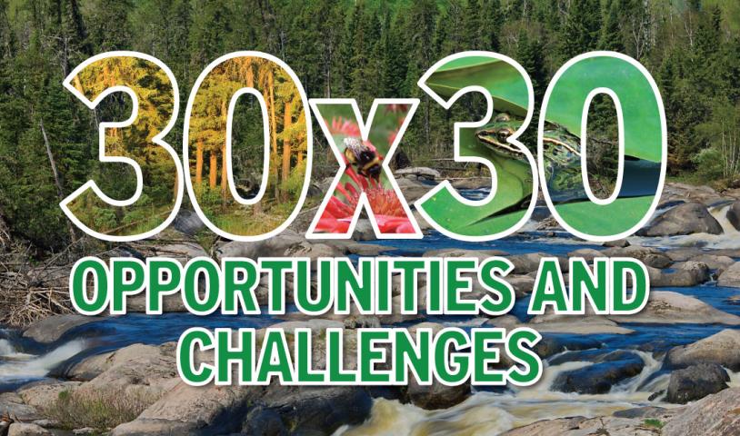 Let’s get to 30X30 the right way