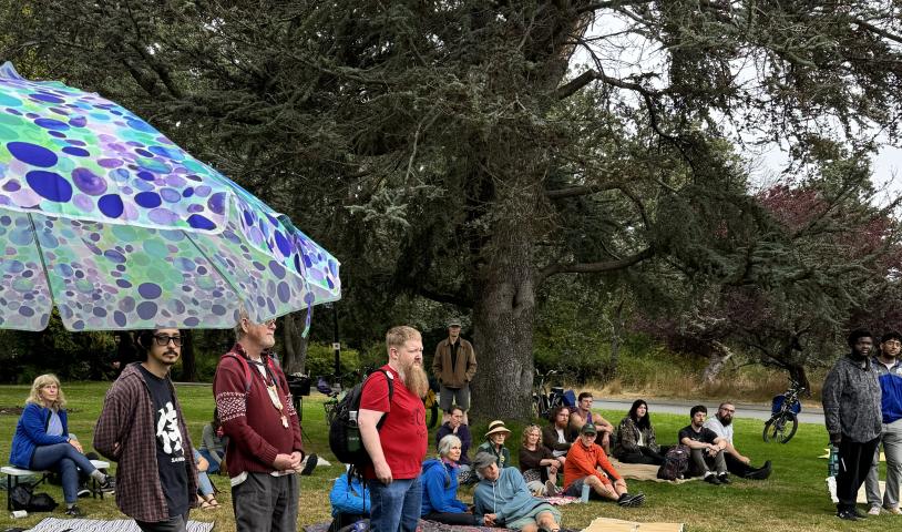 locals gather at a connect the dots event