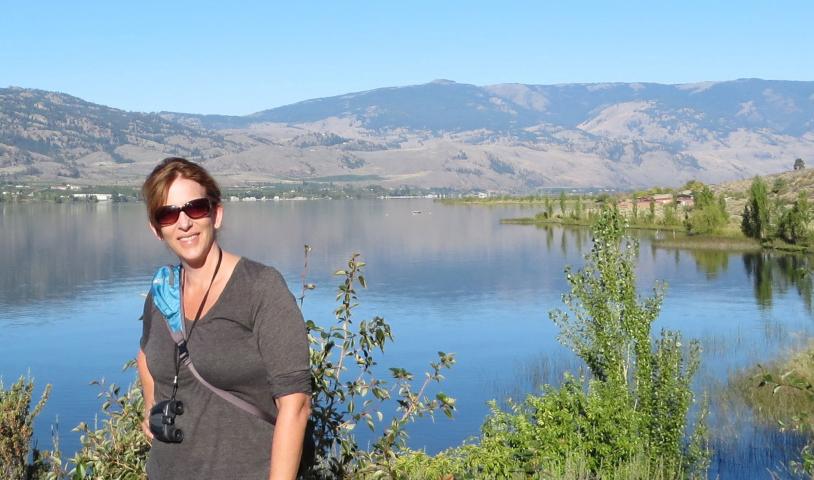 Gwen Barlee in the Okanagan