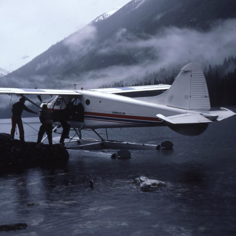 Artists fly into Stein Valley
