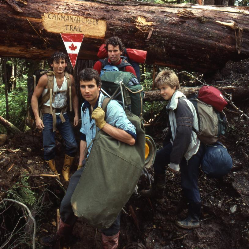 Trail building continues in Carmanah Valley