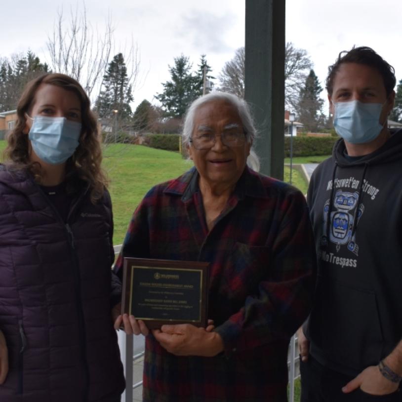 Elder Bill Jones wins environmental award