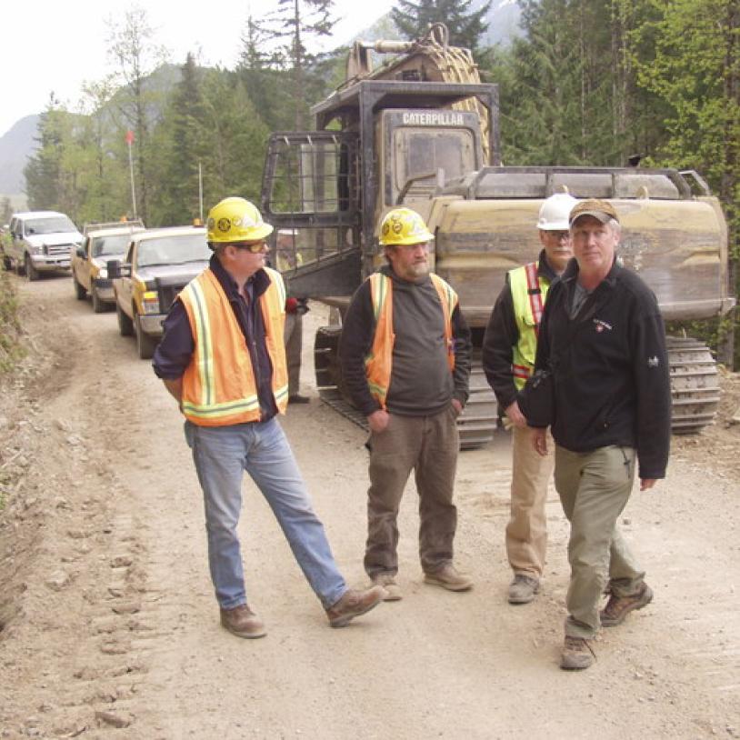 Filming private power hydro