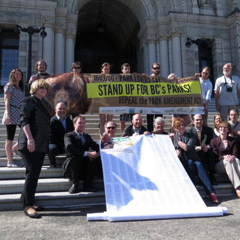 166,000 Signatures for B.C. Parks