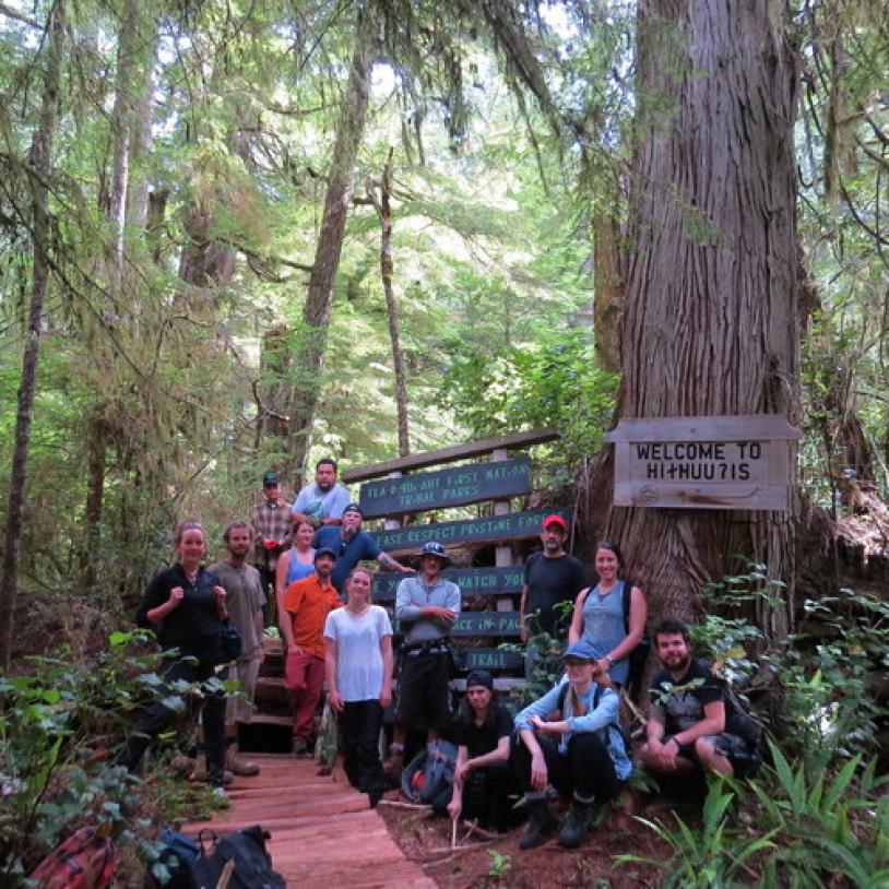 Big Tree trail crew
