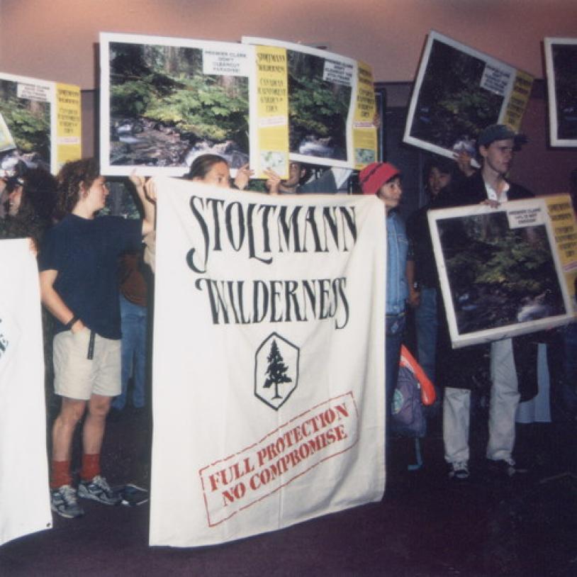 Only 20% of Stoltmann Wilderness protected